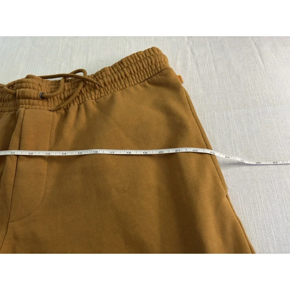 Mens Timberland Wheat Joggers Brown Graphic Logo Tan Sweatpants Size XXL
